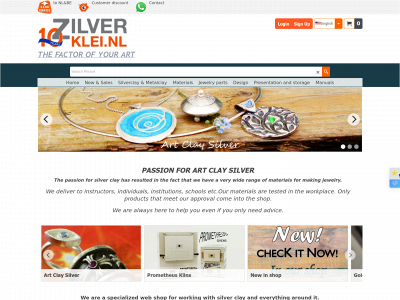 zilverklei.nl snapshot