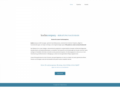 koehncompany.de snapshot