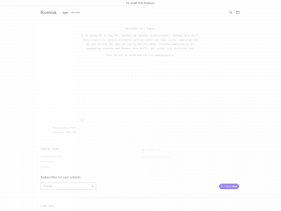 romisk.se snapshot