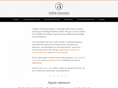 seidelinassociates.dk snapshot