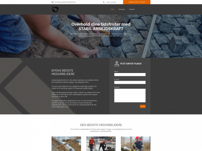 stabilarbejdskraft.dk snapshot