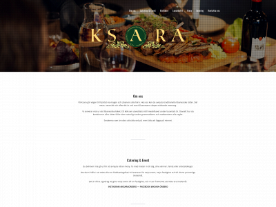 restaurangksara.se snapshot