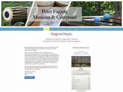 peterfagiola.com snapshot