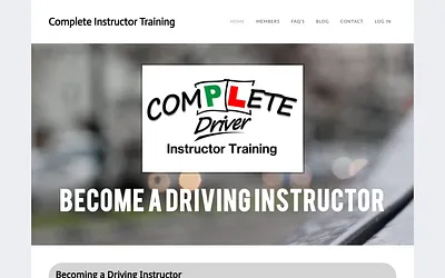 www.complete-instructor-training.co.uk snapshot