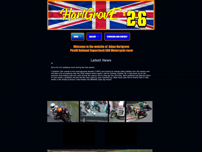 adamhartgroveracing.com snapshot