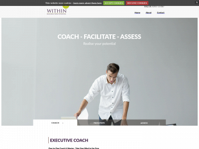withincoaching.co.uk snapshot