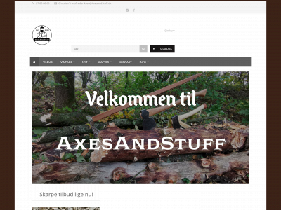 axesandstuf.dk snapshot