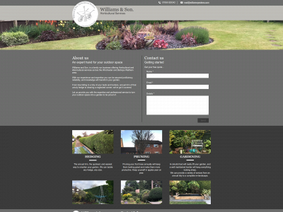 williamsgardens.com snapshot
