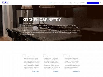 reliancecabinetry.com snapshot