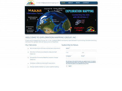 explorationmapping.com snapshot