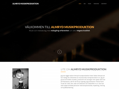 almrydmusikproduktion.se snapshot