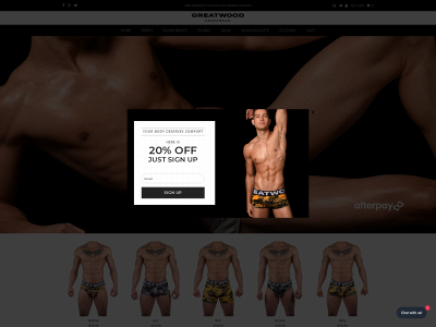 www.greatwoodunderwear.com snapshot