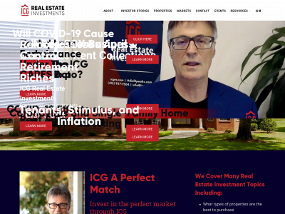 icgre.com snapshot