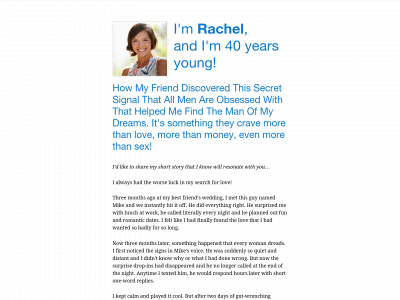 mysecretsignals.com snapshot