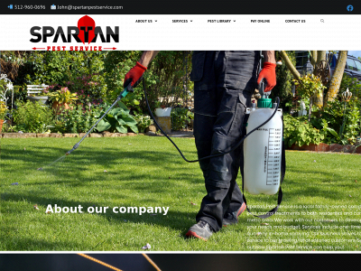 spartanpestservice.com snapshot