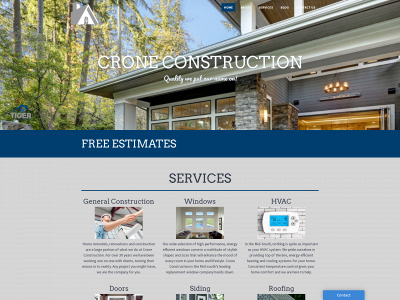 crone-construction.com snapshot