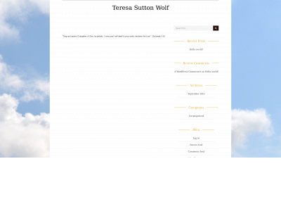 teresasuttonwolf.com snapshot