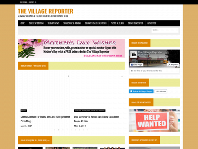 thevillagereporter.com snapshot