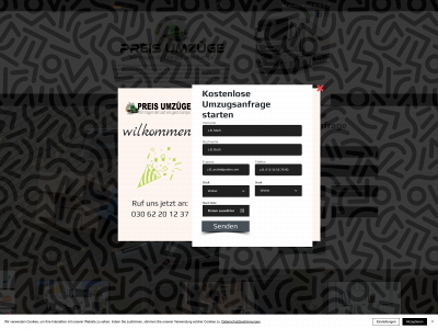 preisumzug.de snapshot