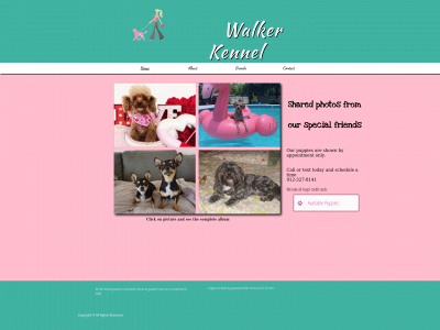 walkerkennel.com snapshot