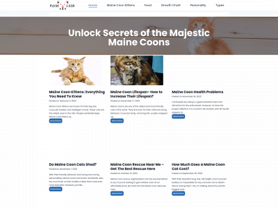 mainecoonarc.com snapshot