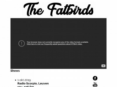 fatbirds.be snapshot