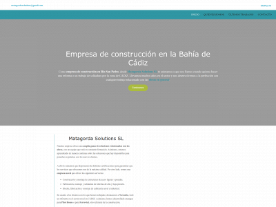 www.matagordasolutions.es snapshot