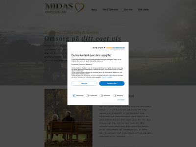 midasomsorg.se snapshot