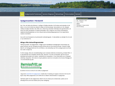 sjukgymnastiken-nordantill.se snapshot