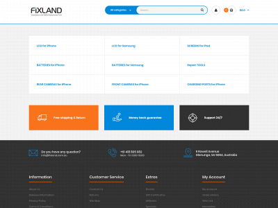 fixland.com.au snapshot