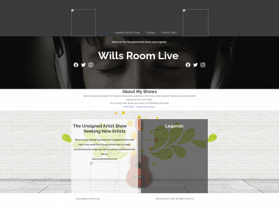 willsroomlive.co.uk snapshot