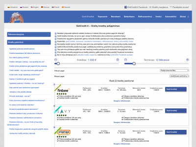 getcredit.lt snapshot