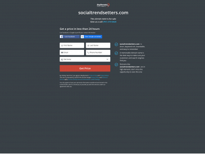 socialtrendsetters.com snapshot