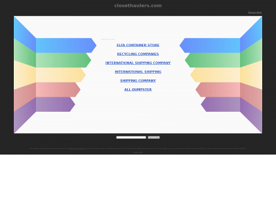 closethaulers.com snapshot
