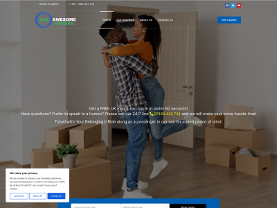 awesomemovers.co.uk snapshot
