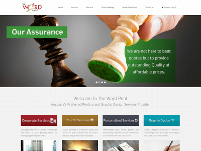 thewordprint.com.au snapshot