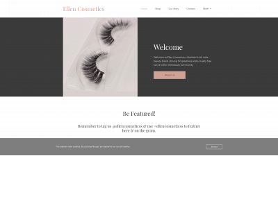 ellencosmetics.co.uk snapshot
