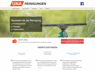 una-reinigungen.ch snapshot
