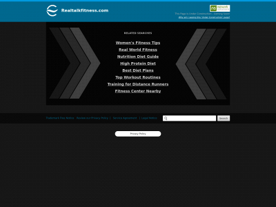 realtalkfitness.com snapshot