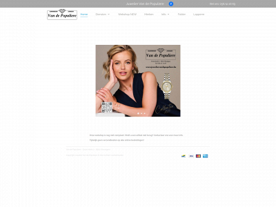juweliervandepopuliere.be snapshot