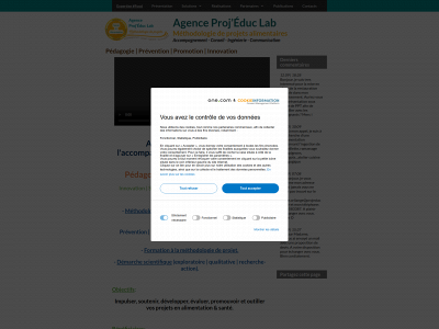 projeduc-lab.fr snapshot