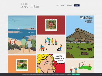 elinanvegard.se snapshot