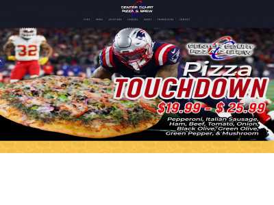 centercourtpizza.com snapshot