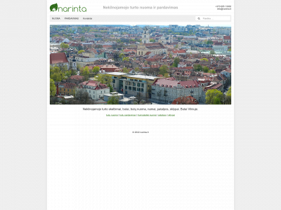 narinta.lt snapshot