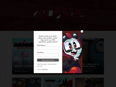 alphajayshow.com snapshot