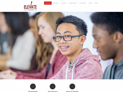 elevatestudents.com snapshot