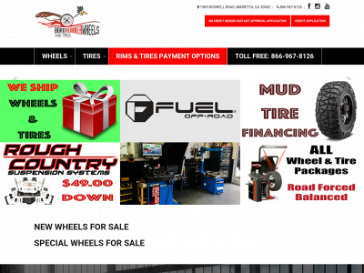 roadrunnerwheels.com snapshot