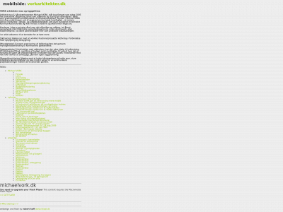 michaelvork.dk snapshot