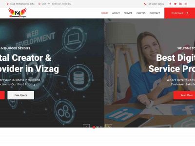 mehaboobdesigns.com snapshot