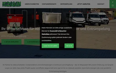 containerlieferung.com snapshot